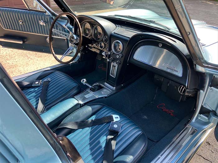 Corvettes for Sale: 39K-Mile 1964 Corvette Sting Ray Sport Coupe on Craigslist