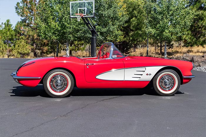Corvettes for Sale: Restored and Documented 1958 Corvette Offered on BaT