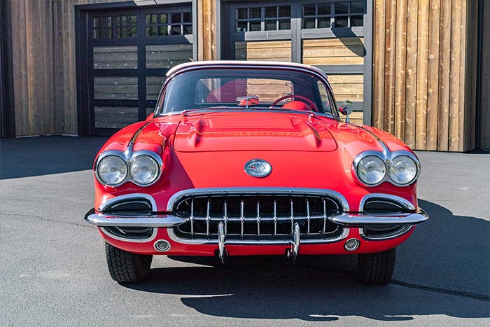 Corvettes for Sale: Restored and Documented 1958 Corvette Offered on BaT