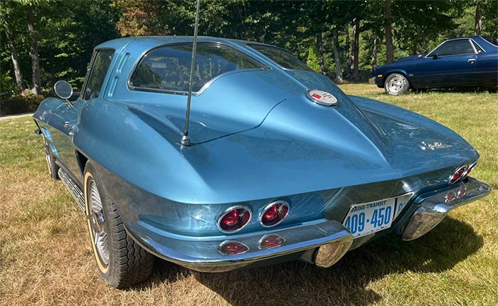 Corvettes for Sale: Former Fuelie 1963 Corvette Split Window Offered on Craigslist