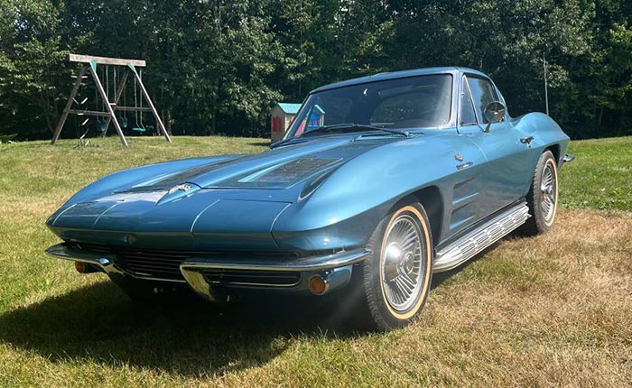 Corvettes for Sale: Former Fuelie 1963 Corvette Split Window Offered on Craigslist