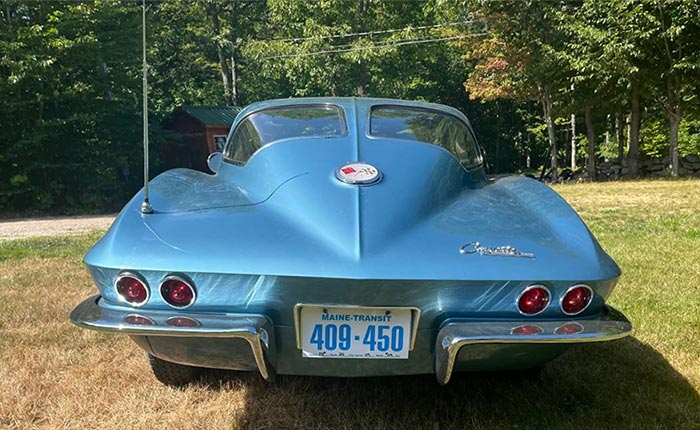 Corvettes for Sale: Former Fuelie 1963 Corvette Split Window Offered on Craigslist