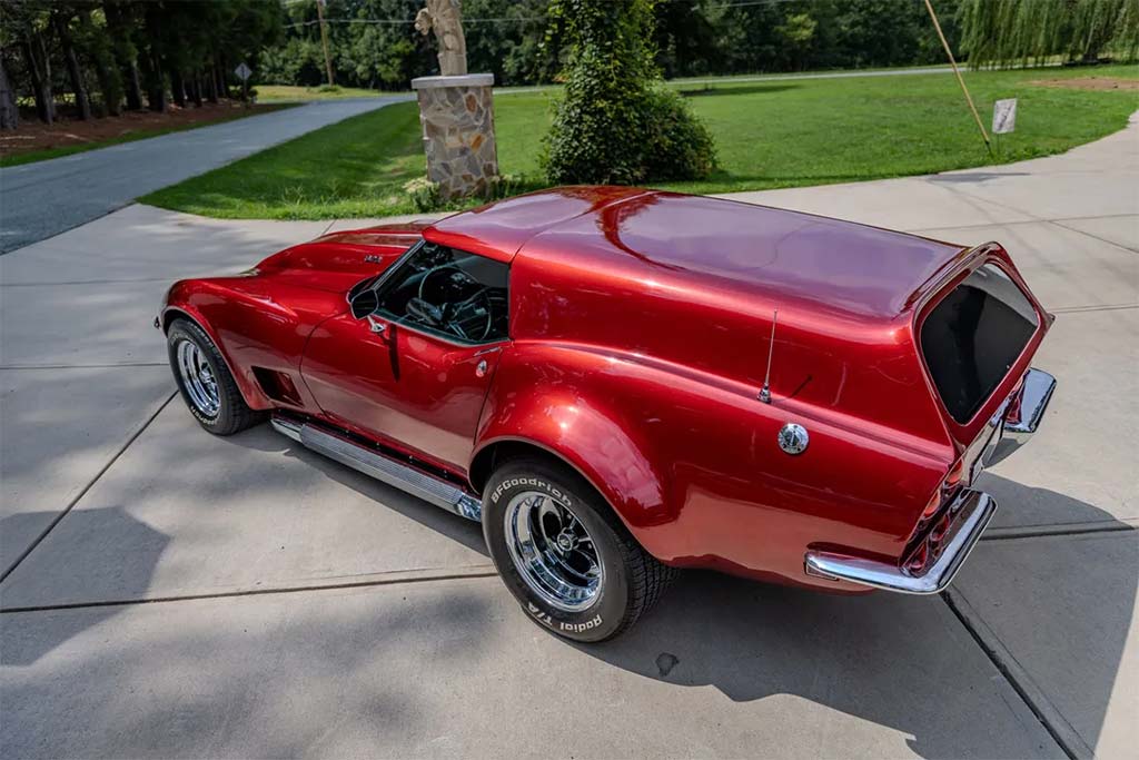 Corvettes for Sale: 572-Powered Corvette SportWagon with 5-Speed on BaT
