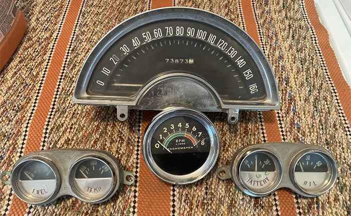 Corvettes for Sale: 1962 Corvette Project Car from the Backyard Offered on eBay