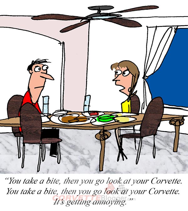 Saturday Morning Corvette Comic: Food for Thought