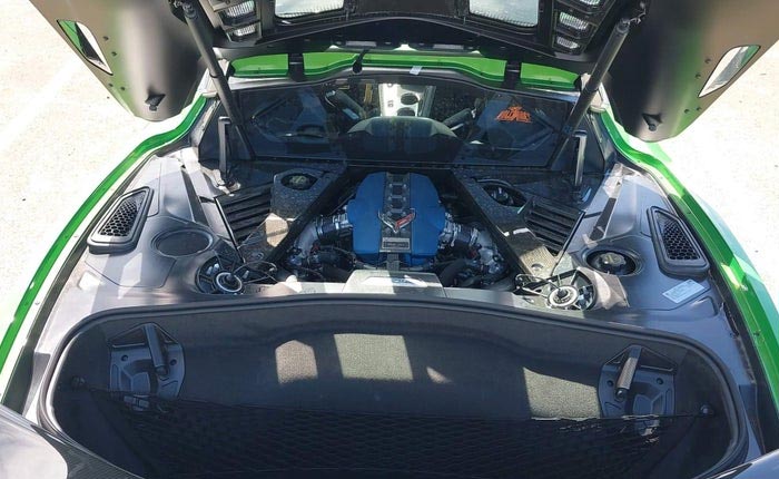 [ACCIDENT] 2026 Corvette ZR1 with 881 Miles Spotted at an Insurance Auction Facility