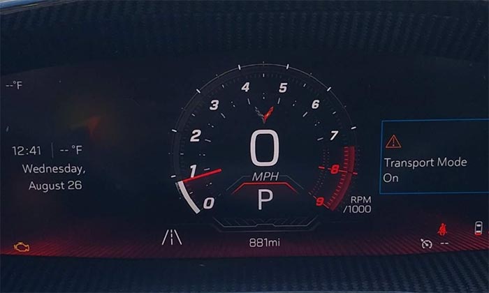 [ACCIDENT] 2026 Corvette ZR1 with 881 Miles Spotted at an Insurance Auction Facility