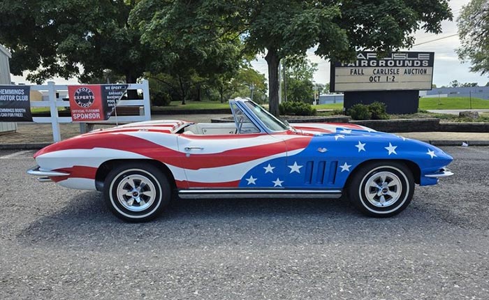 Austin Power's 1965 Corvette Sting Ray Offered at Carlisle Fall Auction