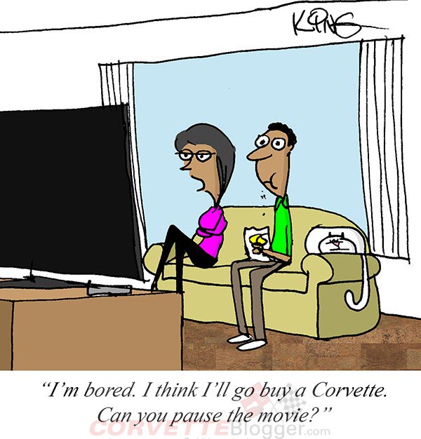 Saturday Morning Corvette Comic: If Only It Was That Easy