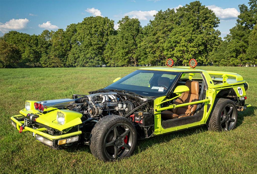 Corvettes for Sale: Unique C4 Corvette Vette Kart Offered on Craigslist