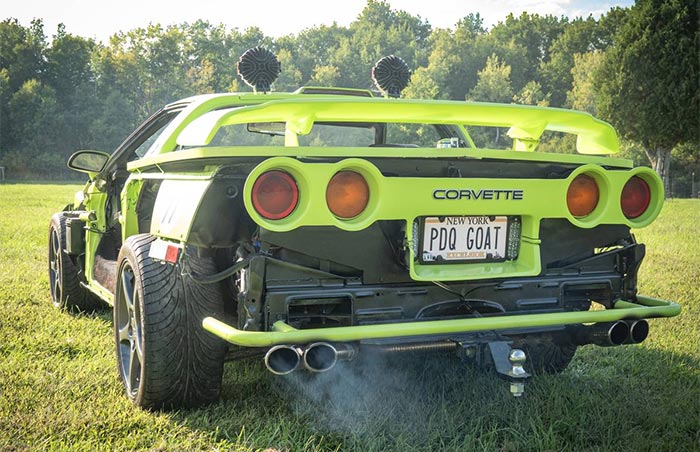 Corvettes for Sale: Unique C4 Corvette Vette Kart Offered on Craigslist