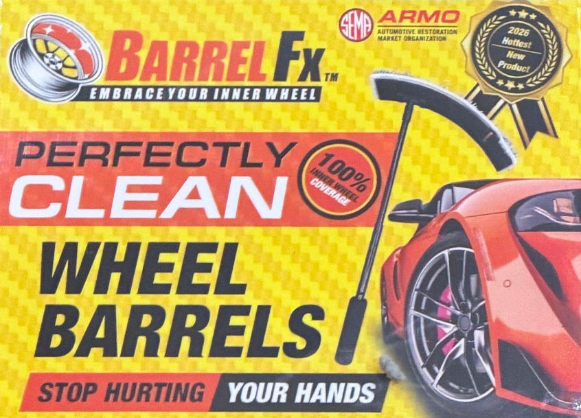 Barrel FX™ Wheel Barrel Cleaner