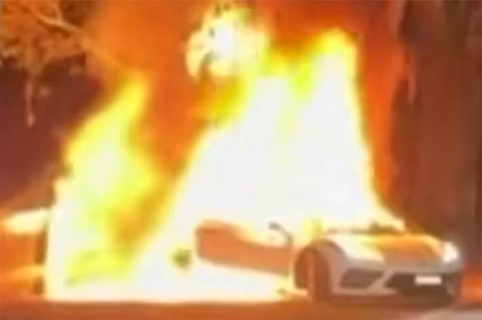 [ACCIDENT] Good Samaritans Rescue an Australian C8 Corvette Driver After it Burst Into Flames