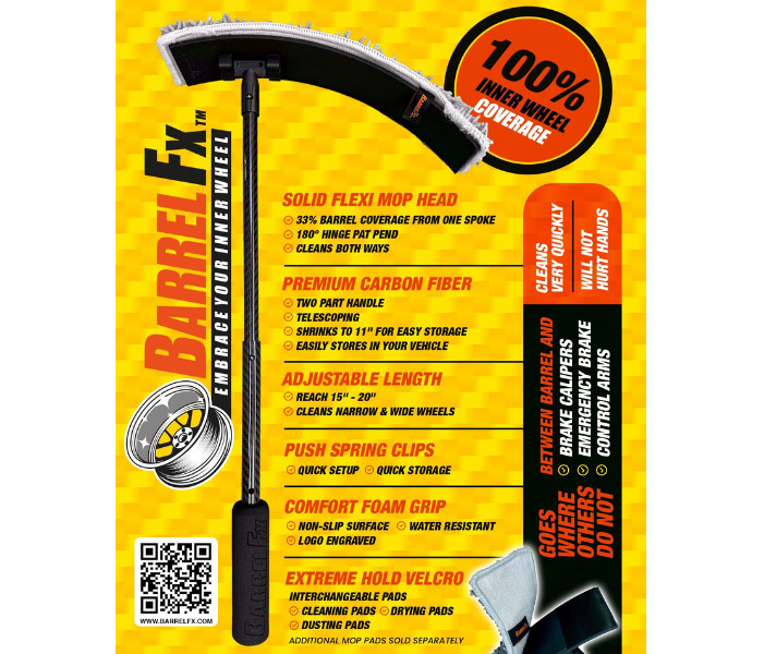Barrel FX™ Wheel Barrel Cleaner