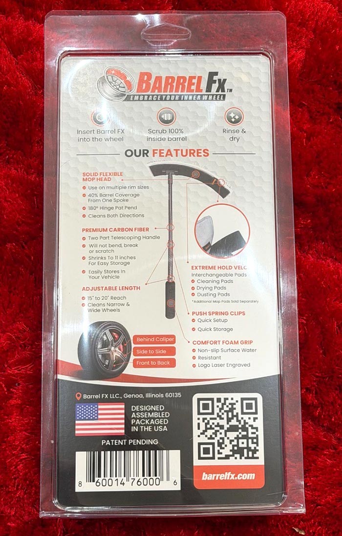 Barrel FX™ Wheel Barrel Cleaner
