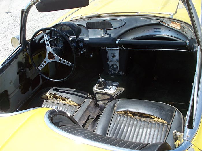 Corvettes for Sale: 1962 Corvette 4-Speed Project on BaT at No Reserve