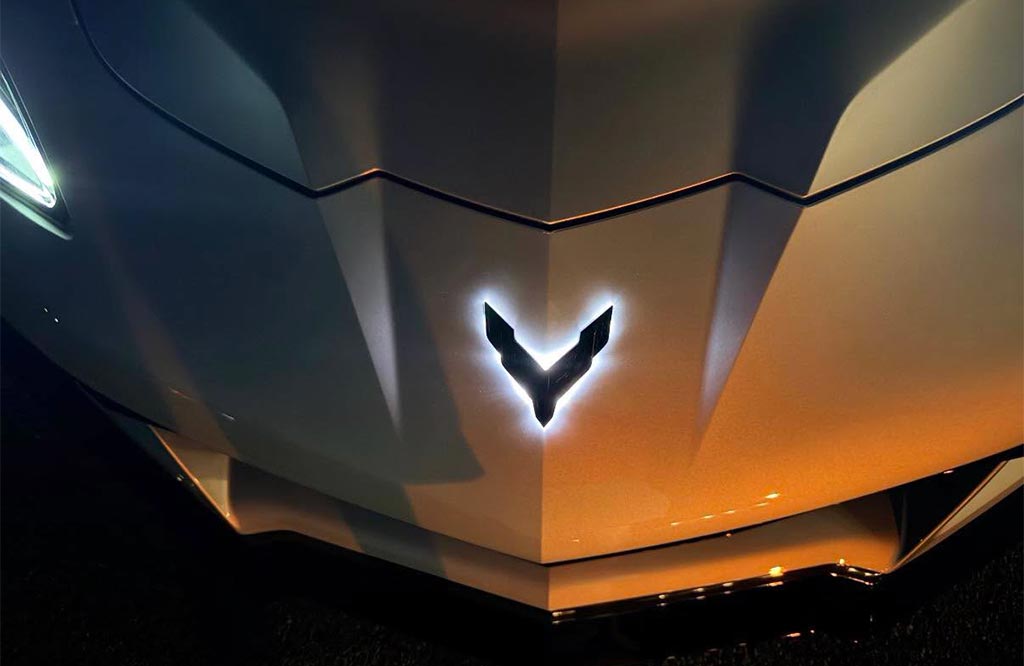 Your First (and Maybe Last) Look at the Illuminated Front Crossed Flags Emblem