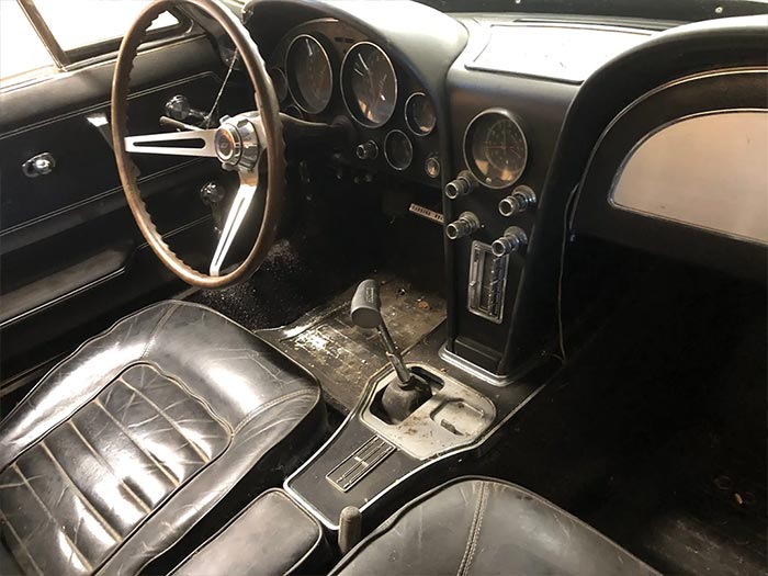 Corvettes for Sale: 1966 Corvette Convertible Project Car on Bring a Trailer