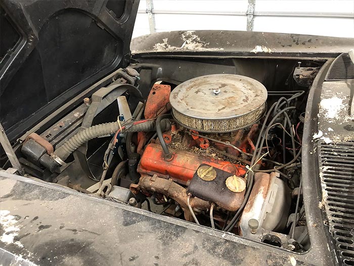 Corvettes for Sale: 1966 Corvette Convertible Project Car on Bring a Trailer