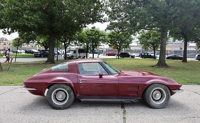 Non-Original 1963 Corvette Split Window with Questionable Body Mods Offered for $79,500 on eBay