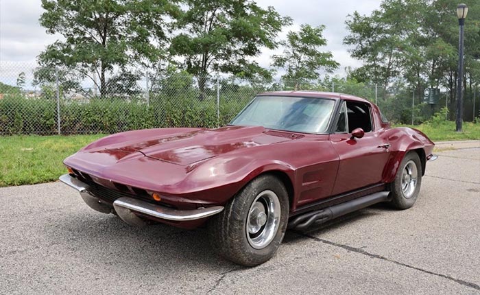Non-Original 1963 Corvette Split Window with Questionable Body Mods Offered for $79,500 on eBay