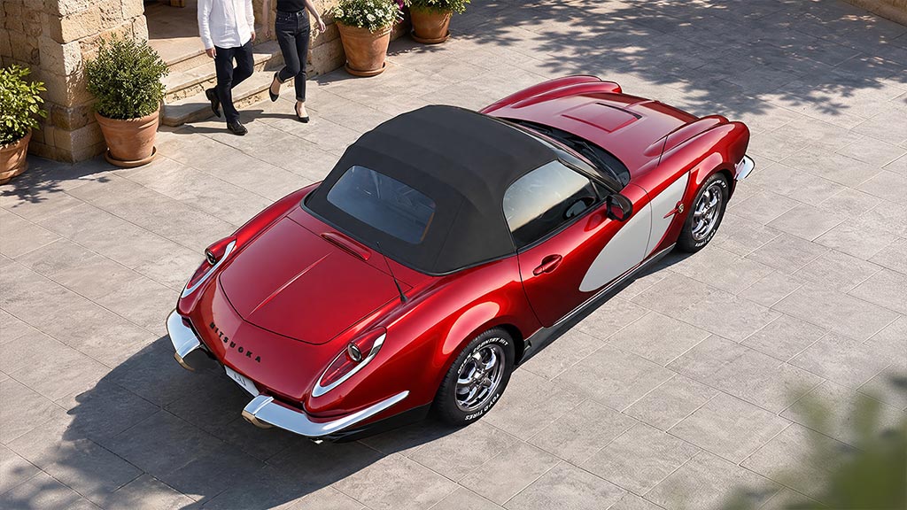 Boutique Japanese Manufacturer Mitsuoka Turns a Miata into a First-Gen Corvette Tribute