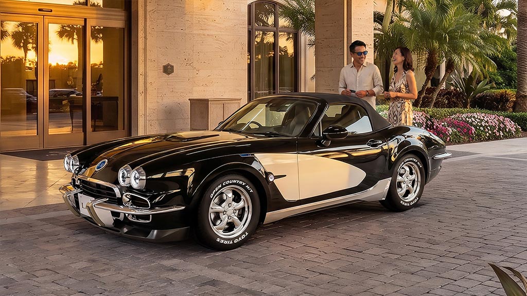 Boutique Japanese Manufacturer Mitsuoka Turns a Miata into a First-Gen Corvette Tribute
