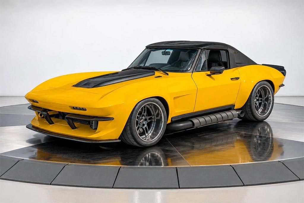 Corvettes for Sale: SEMA 1963 Corvette Pro-Touring Coupe with a 427 and a 6-Speed Manual on Hemmings