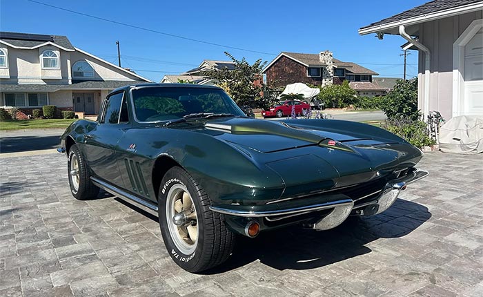 Corvettes for Sale: 59-Years-Family-Owned 1965 Corvette 396/425 Coupe Offered on Bat