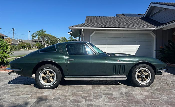 Corvettes for Sale: 59-Years-Family-Owned 1965 Corvette 396/425 Coupe Offered on Bat