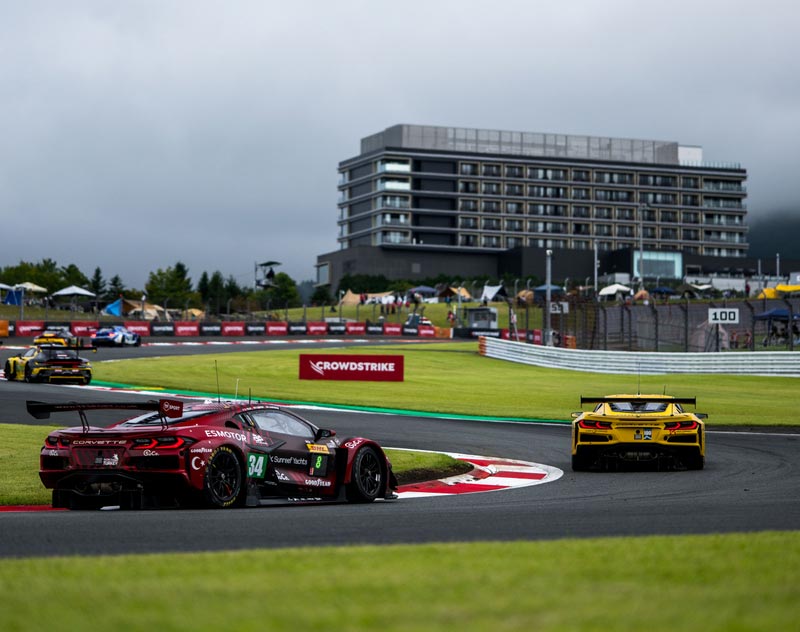 Corvette Racing at Fuji: Podium and Points for TF Sport