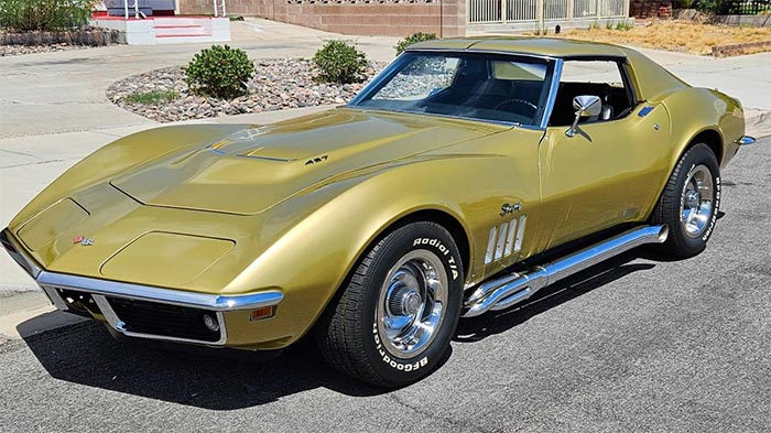 Corvettes for Sale: 1969 Corvette Stingray with L36 427/390 V8 and an Automatic Transmission