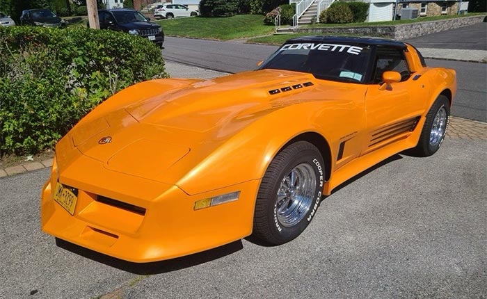 Corvettes for Sale: Stand Out with this Custom 1982 Corvette Offered on eBay