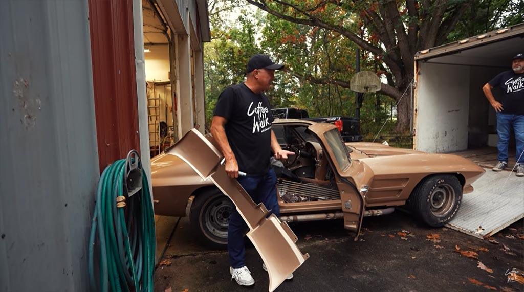 [VIDEO] Dennis Collins Rescues a 1964 Corvette Coupe in Michigan
