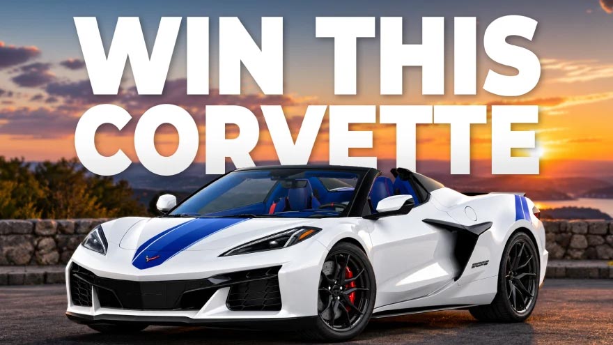 You Can Win This 2027 Corvette Grand Sport Convertible from the Pittsburg Vintage Grand Prix Association