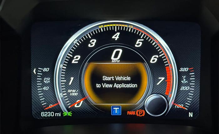 Corvettes for Sale: 6K-Mile 2016 Corvette Z06 Coupe with Manual 7-Speed on BaT