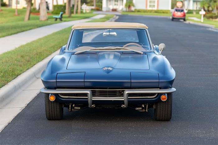 Corvettes for Sale: Ex-Robert Downey Jr 1965 Corvette Sting Ray Tesla EV Conversion