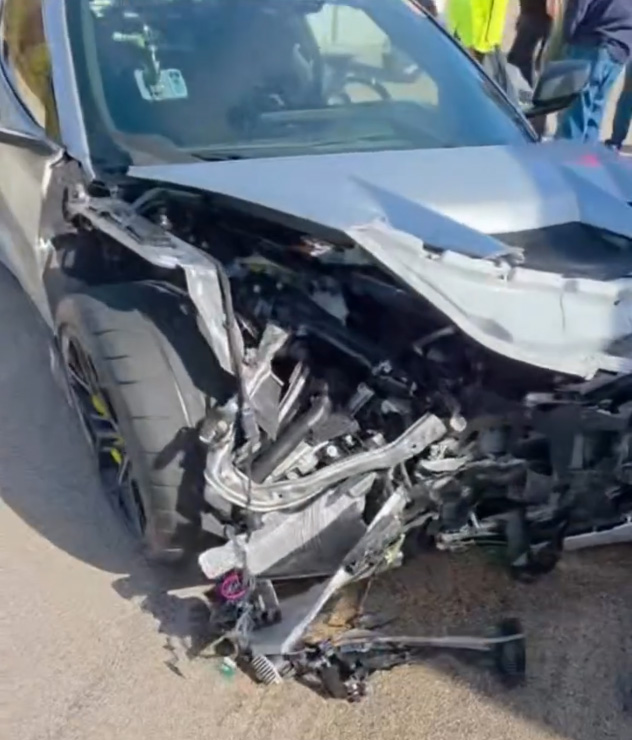 [VIDEO] Corvette ZR1X Crashes At the Drag Strip After Hitting 8.580 @ 160.93 MPH