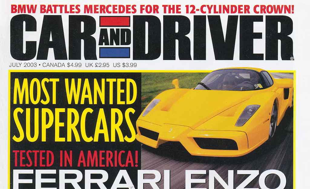 Car and Driver Cover