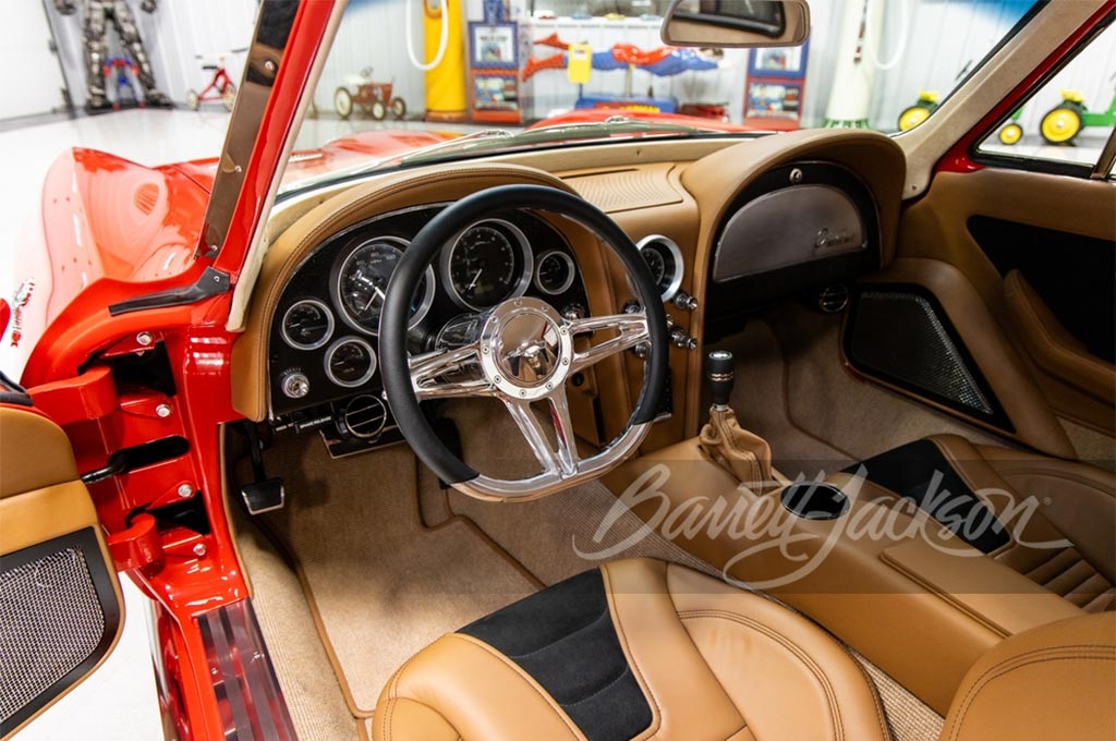 [VIDEO] 1963 Corvette Split Window Restomod Named 'Redline' Sells for ...
