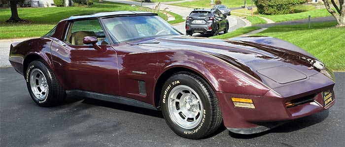 Corvettes for Sale: Documented 18K-Mile 1982 Corvette Offered on eBay