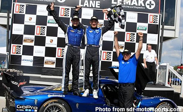 Spirit of Daytona Corvette DP wins GRAND-AM Porsche 250 at Barber Spirit of Daytona Corvette DP wins GRAND-AM Porsche 250 at Barber