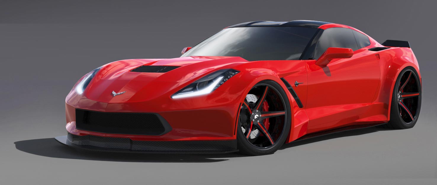 C7 Builds Forgiato Wheels Building a Widebody C7 Corvette Stingray for SEMA ...