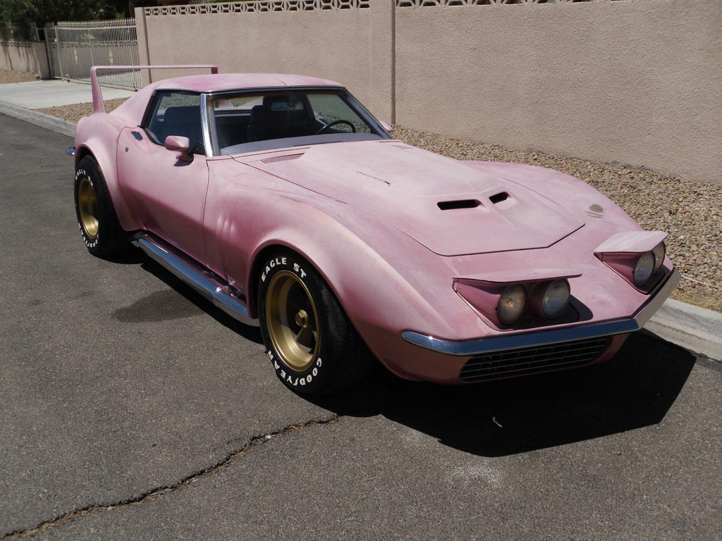 Corvettes on eBay Little Pink Corvette by Legendary Customizer Larry
