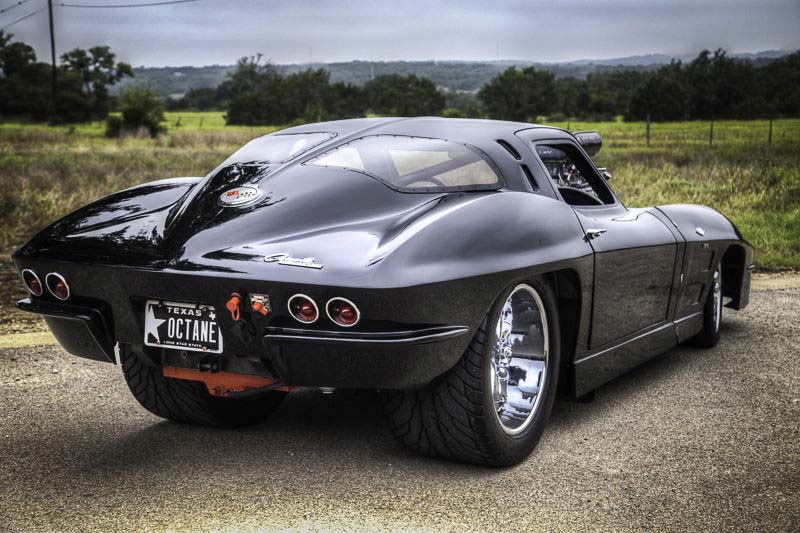 Corvettes on eBay Blown Pro Street 1963 Corvette Split Window Replica