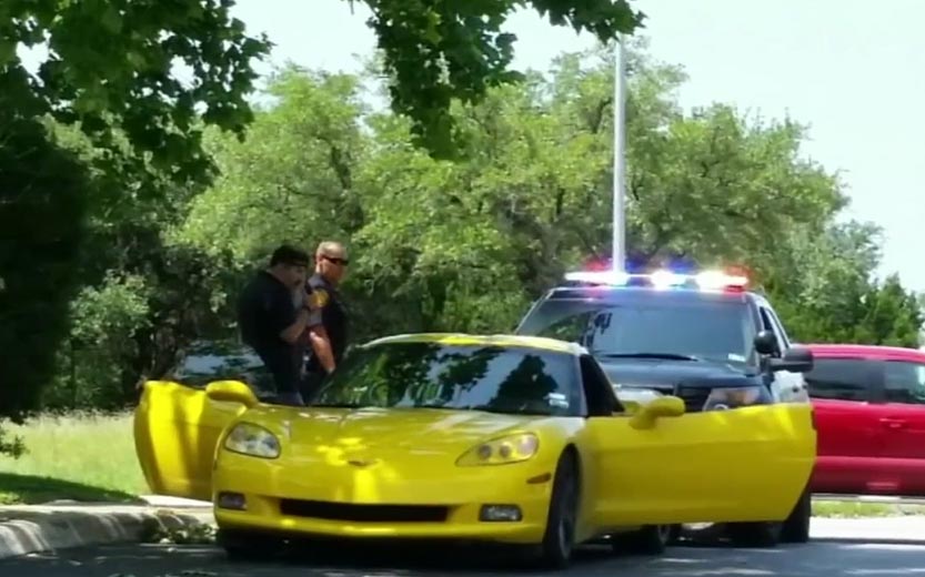 [VIDEO] Package Thief Driving a Yellow Corvette Arrested in San Antonio ...