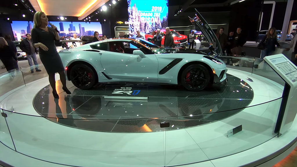 VIDEO 2019 Corvette ZR1 Presentation at the 2018 LA Auto ...