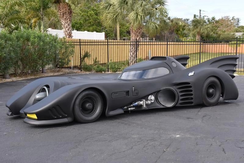 Corvettes for Sale Replica Batmobile Rides on an 1989 Corvette Chassis