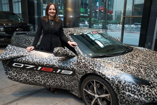 GM’s Mary Barra Deflects Question on Possible Corvette SUV