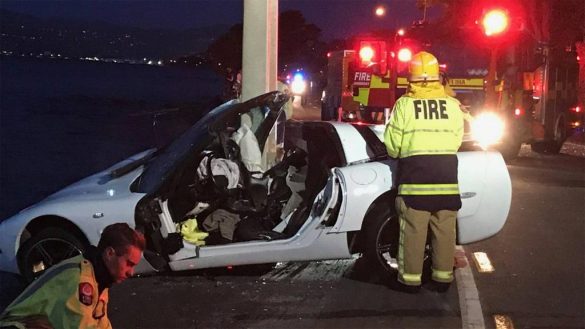 [ACCIDENT] C5 Corvette Driver Injured in New Zealand Crash